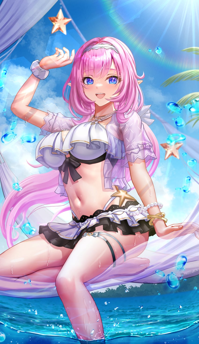 elysia (honkai and 1 more) drawn by wajuniorbox