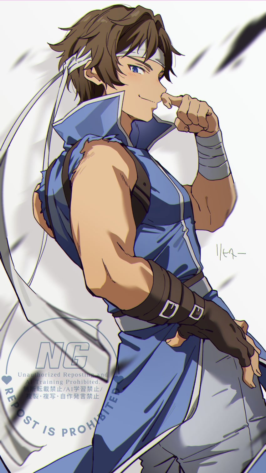 richter belmont (castlevania and 1 more) drawn by bochi_(5hxm)