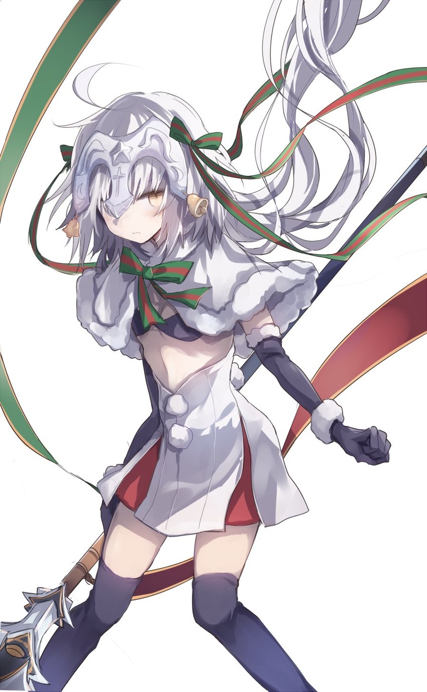 jeanne d'arc alter santa lily (fate and 1 more) drawn by tare_(tonikaku_magaru)