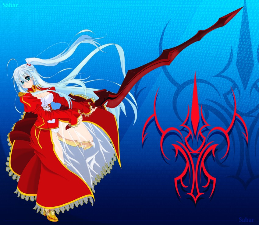 nero claudius and shinki (touhou and 2 more) drawn by yo-rindou