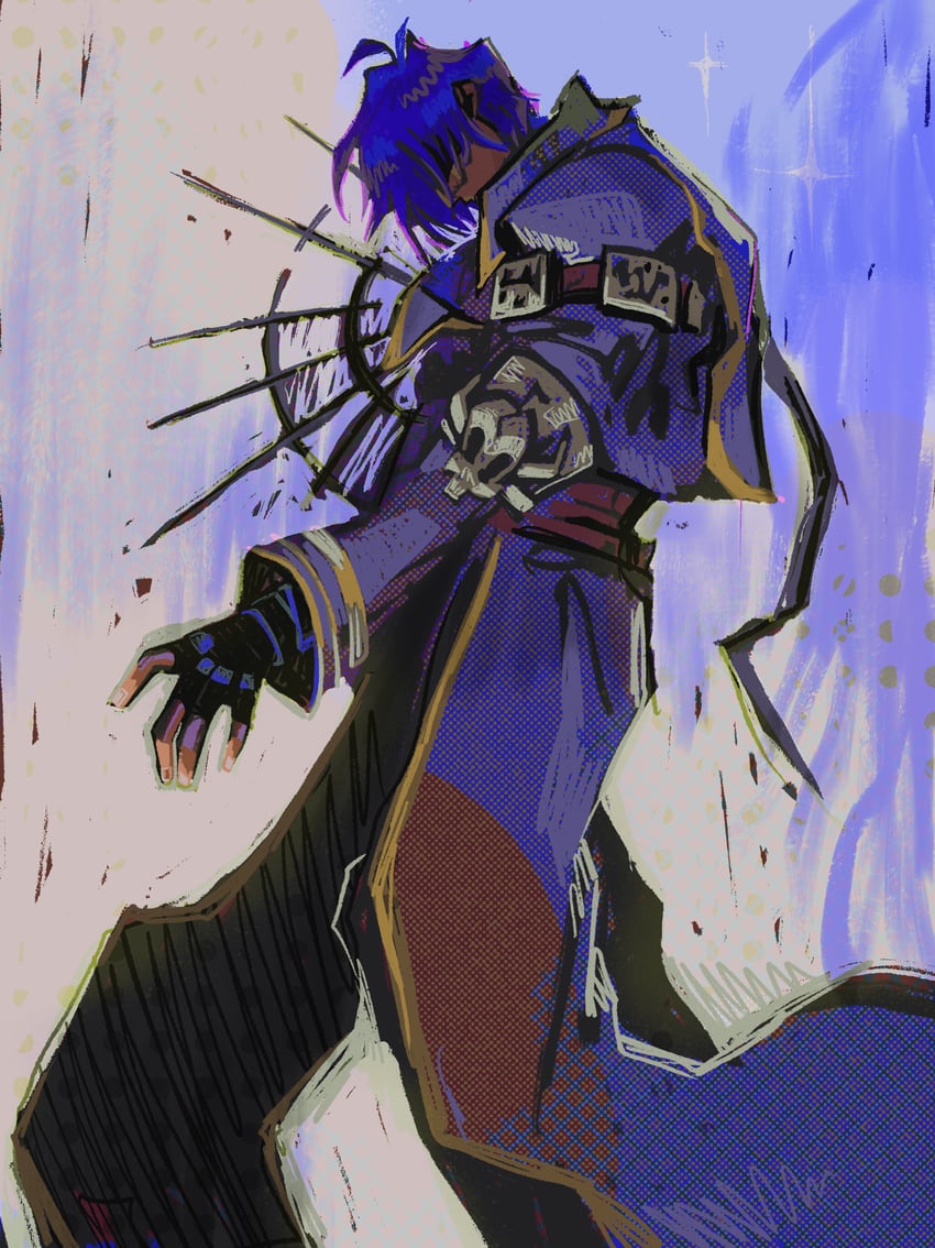 legato bluesummers (trigun and 1 more) drawn by carterrdraws