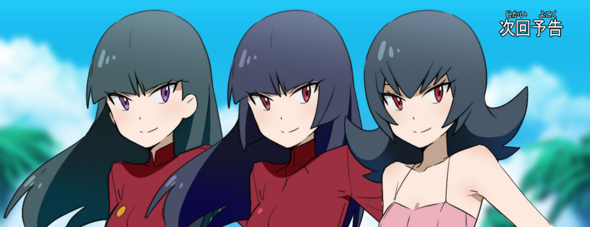 sabrina (pokemon and 2 more) drawn by hizuki_akira