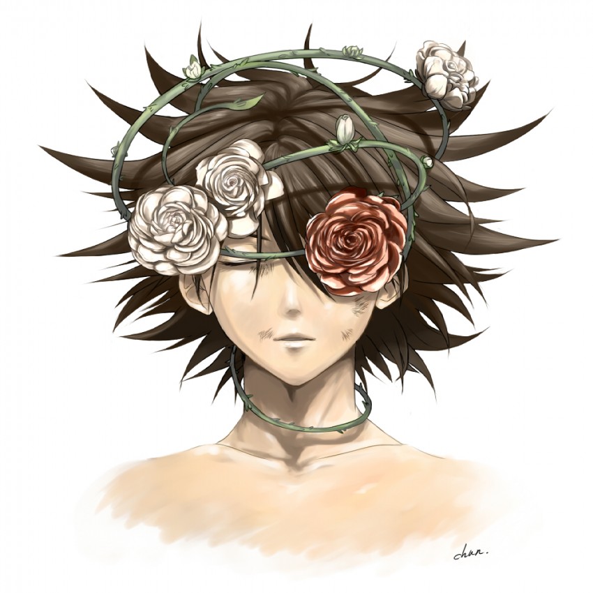 fudo yusei (yu-gi-oh! and 1 more) drawn by eikoku_shinshi_chun
