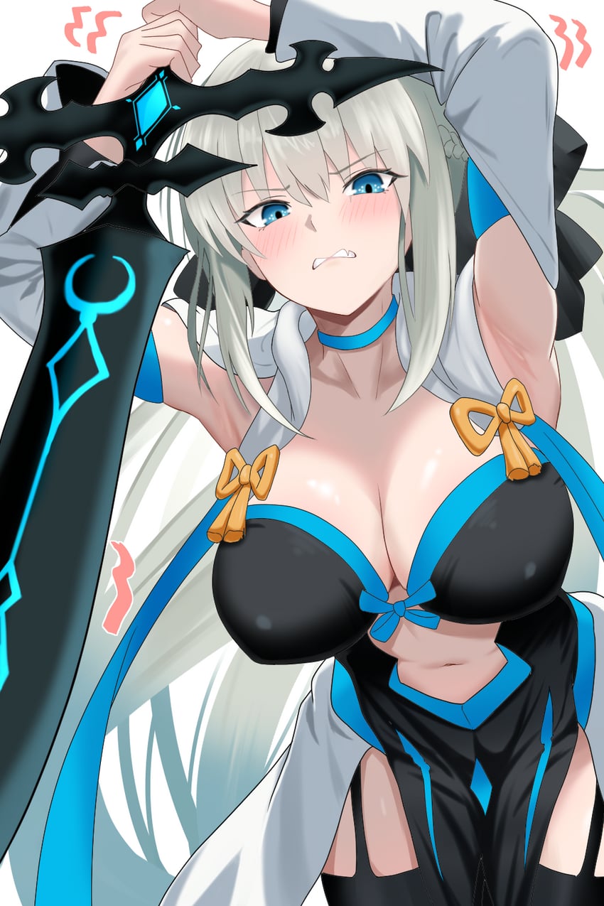 morgan le fay (fate and 1 more) drawn by bamboo_tac
