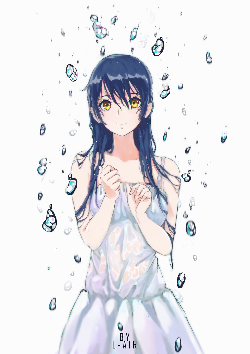sonoda umi (love live! and 1 more) drawn by l-air