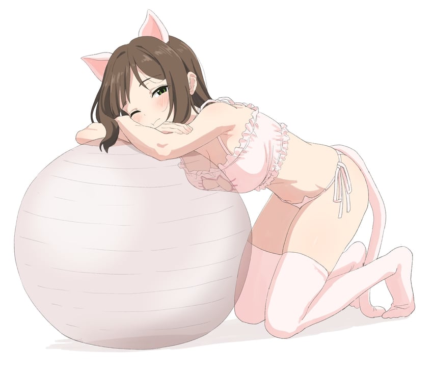 maekawa miku (idolmaster and 1 more) drawn by sincos
