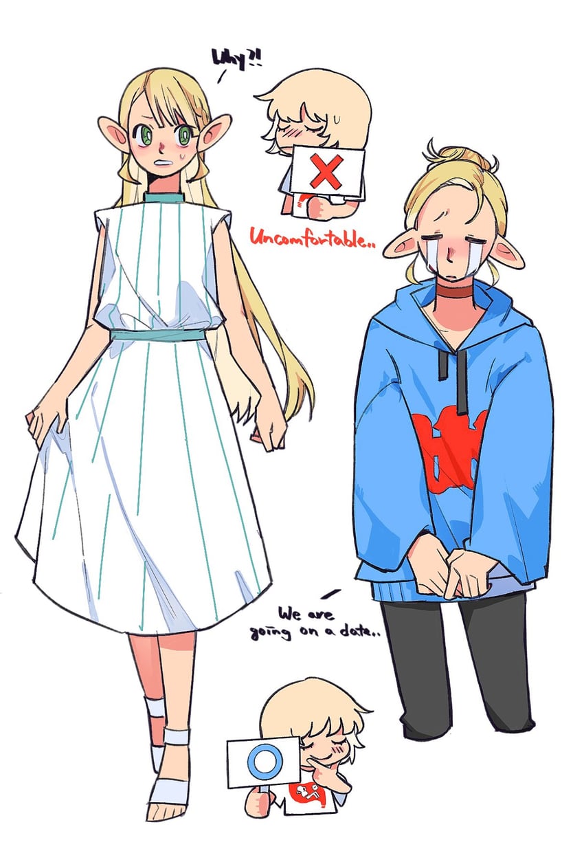 marcille donato and falin touden (dungeon meshi) drawn by dohwa110