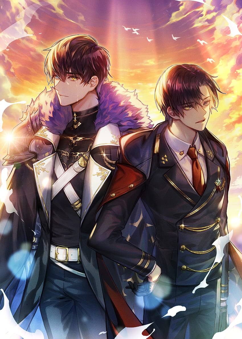 lee kiyoung and kim hyunsung (regressor's instruction manual) drawn by eu_(euspia)