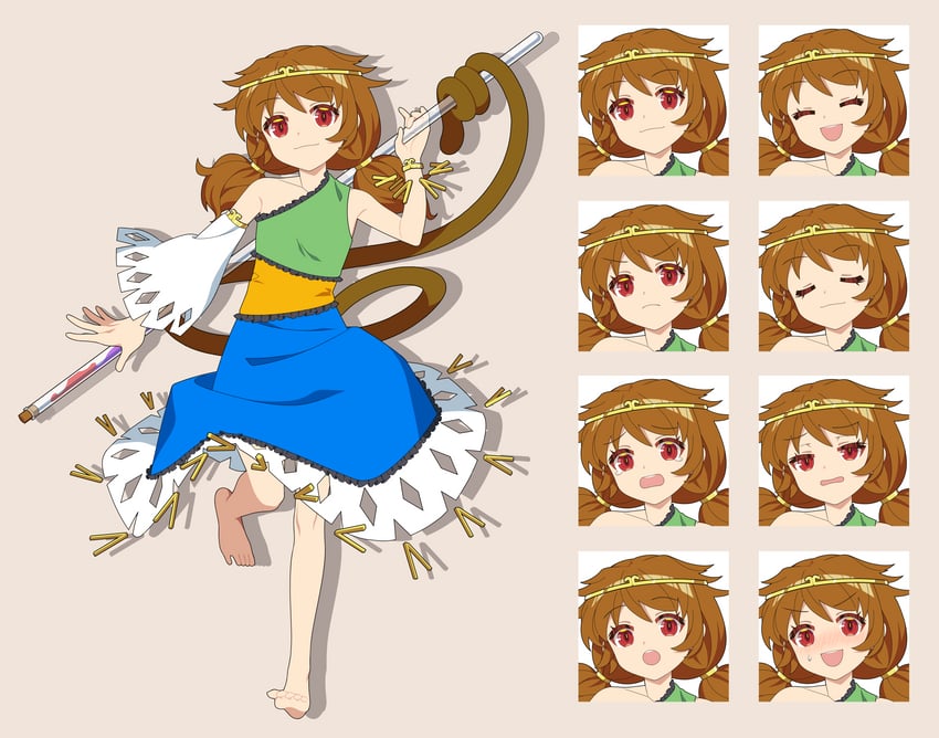 son biten (touhou and 1 more) drawn by 4rion