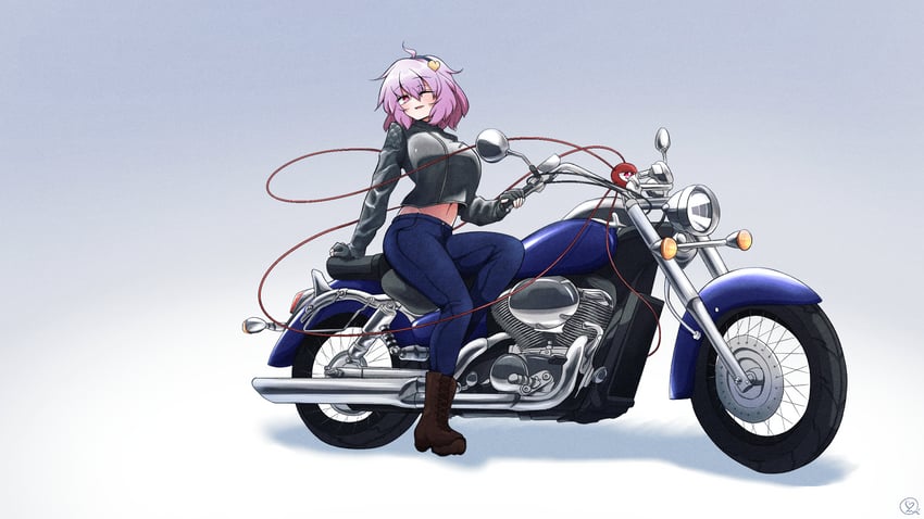 komeiji satori (touhou) drawn by scavia10