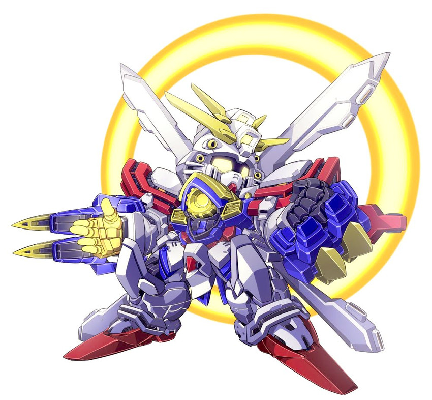 god gundam (gundam and 2 more) drawn by haiteku_reibou