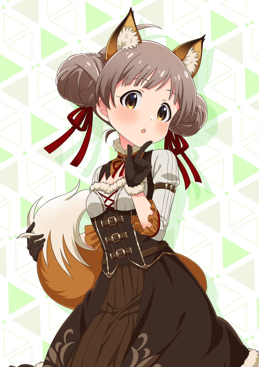 hakozaki serika (idolmaster and 2 more) drawn by goma_konbu