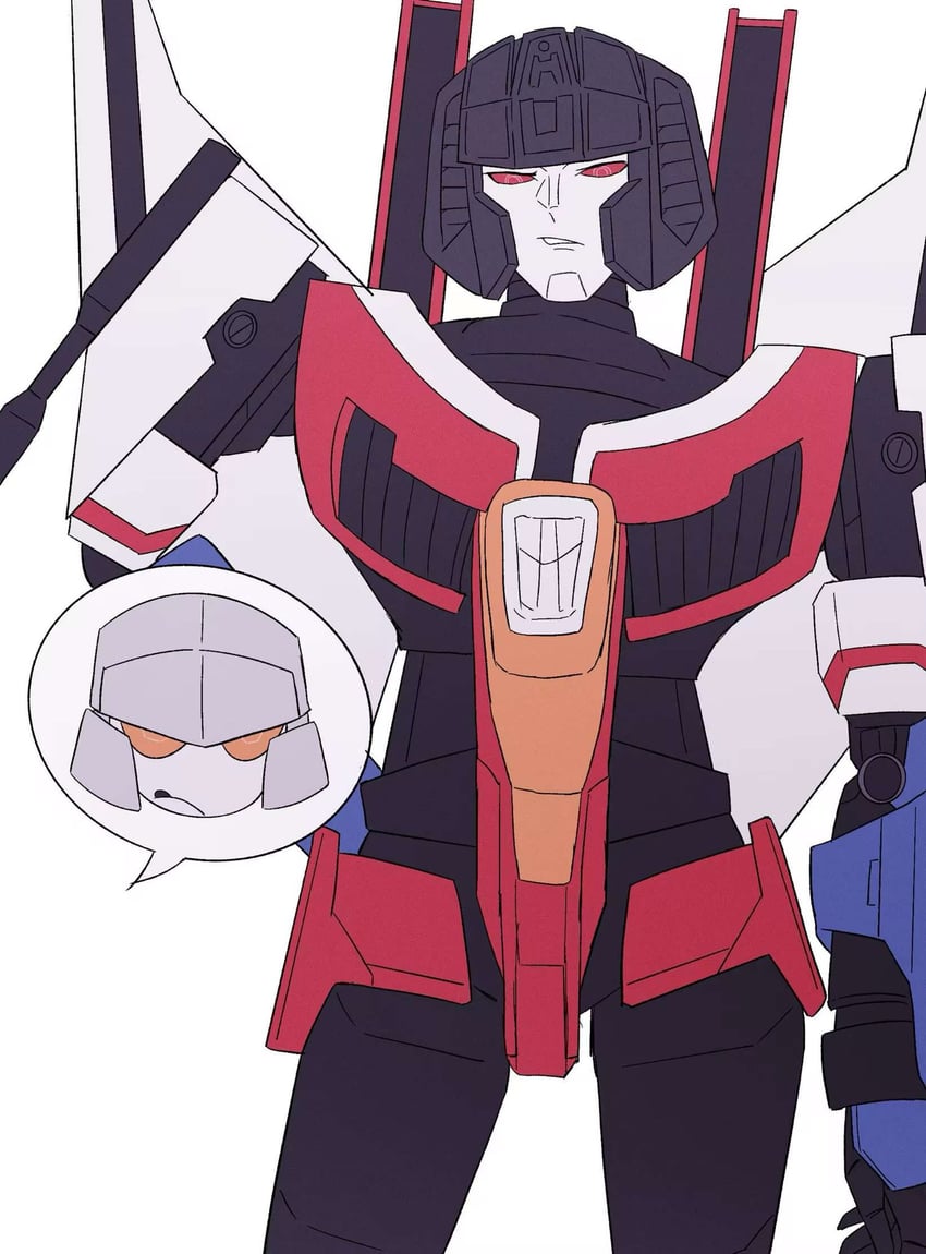 megatron and starscream (transformers and 1 more) drawn by cake_(cake44233290)