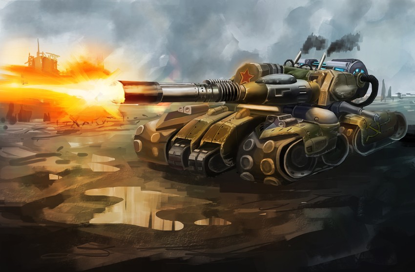 command & conquer and 2 more drawn by huojian_fasheche