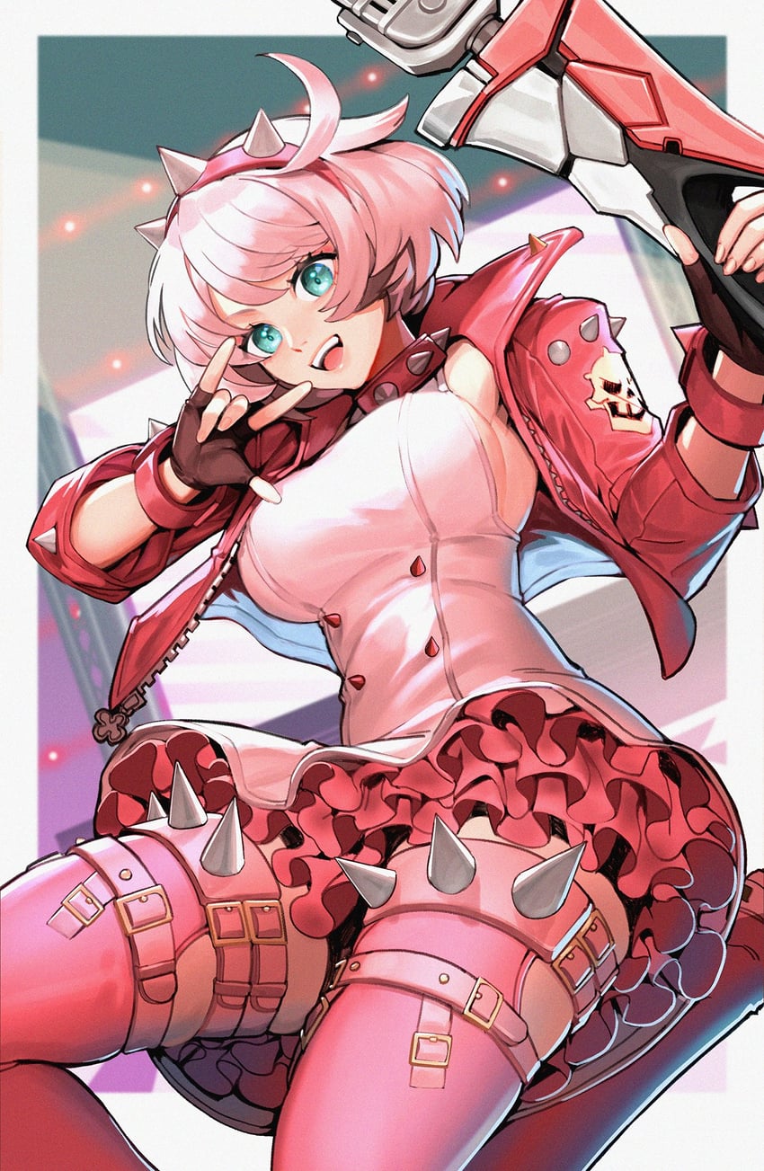 elphelt valentine (guilty gear and 1 more) drawn by radiostarkiller