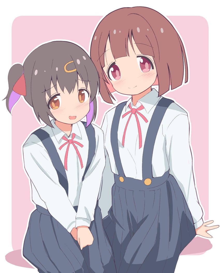 oyama mihari and hozuki kaede (onii-chan wa oshimai!) drawn by unkimo