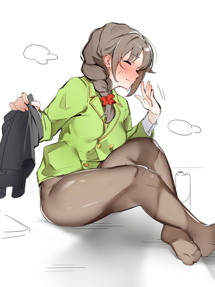 senkawa chihiro (idolmaster and 1 more) drawn by karan