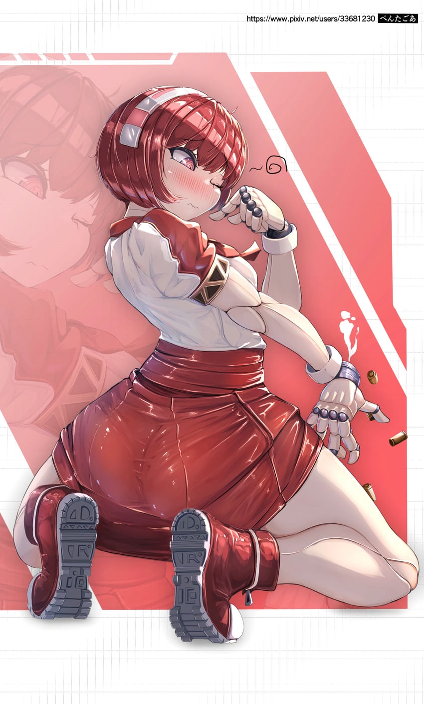 dorothy haze (goddess of victory: nikke and 1 more) drawn by pta