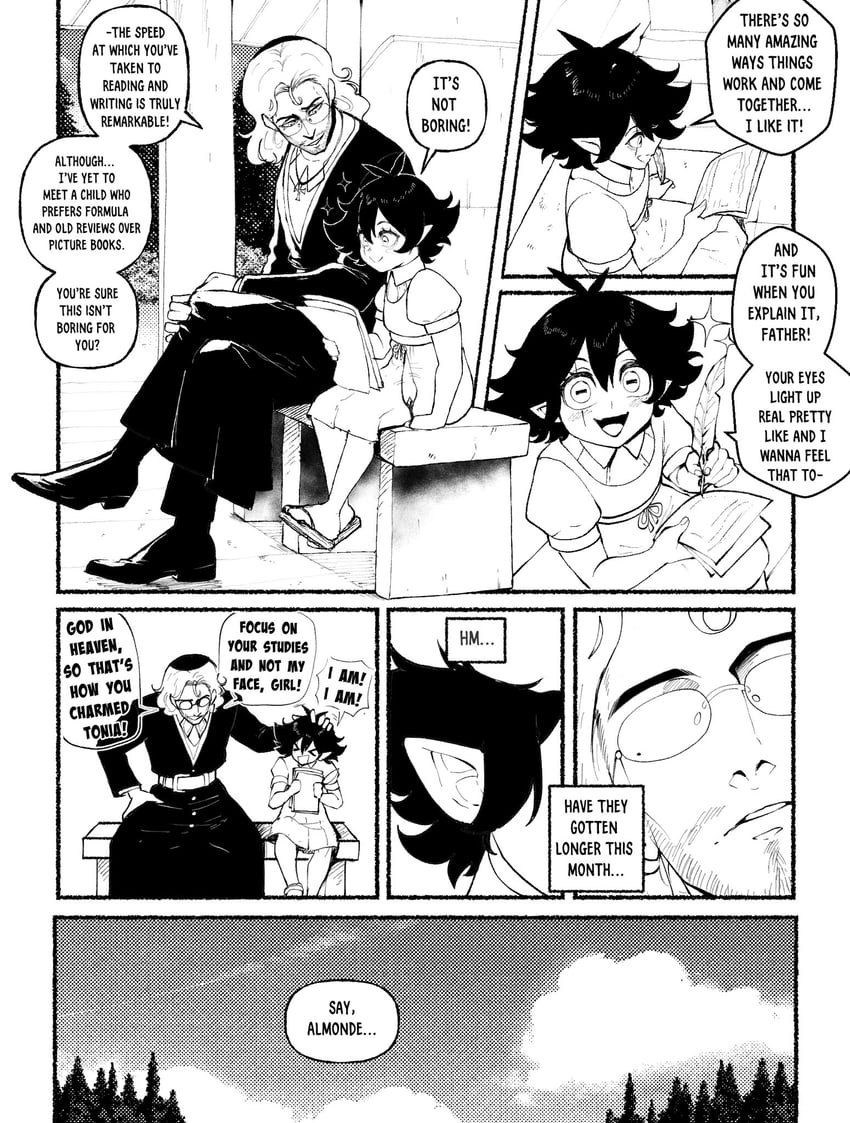 sister almonde and claudius (original and 1 more) drawn by nyantcha