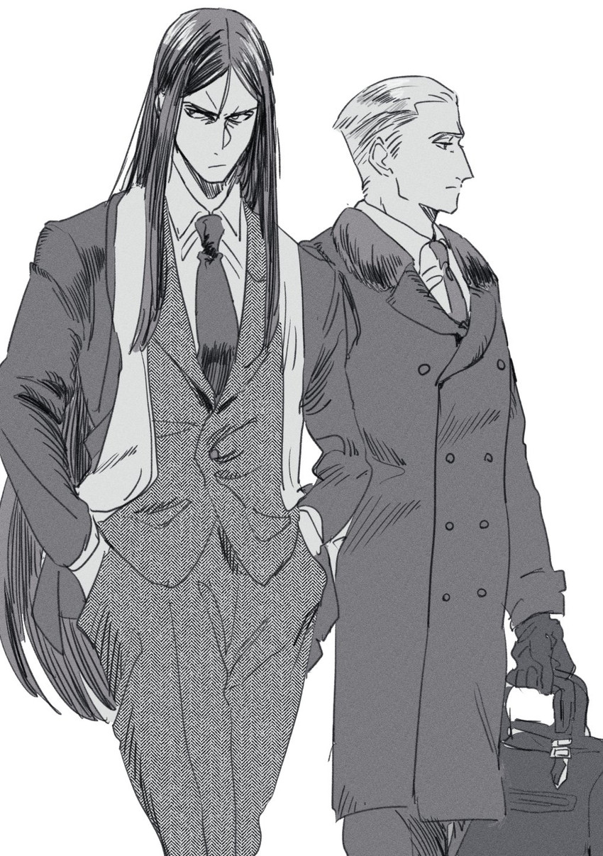 waver velvet, lord el-melloi ii, and kayneth el-melloi archibald (fate and 2 more) drawn by hya_(ohyaarin)