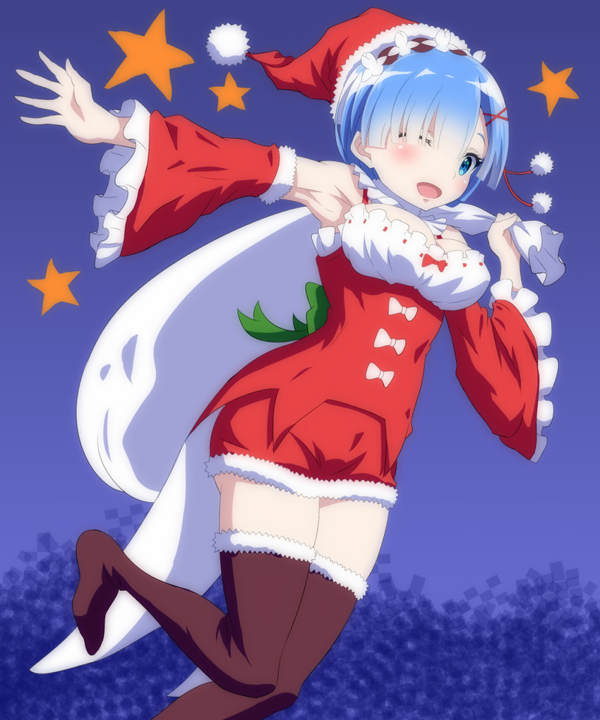 rem (re:zero kara hajimeru isekai seikatsu) drawn by mamiyama