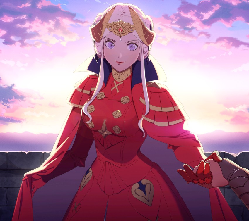 female byleth and edelgard von hresvelg (fire emblem and 1 more)