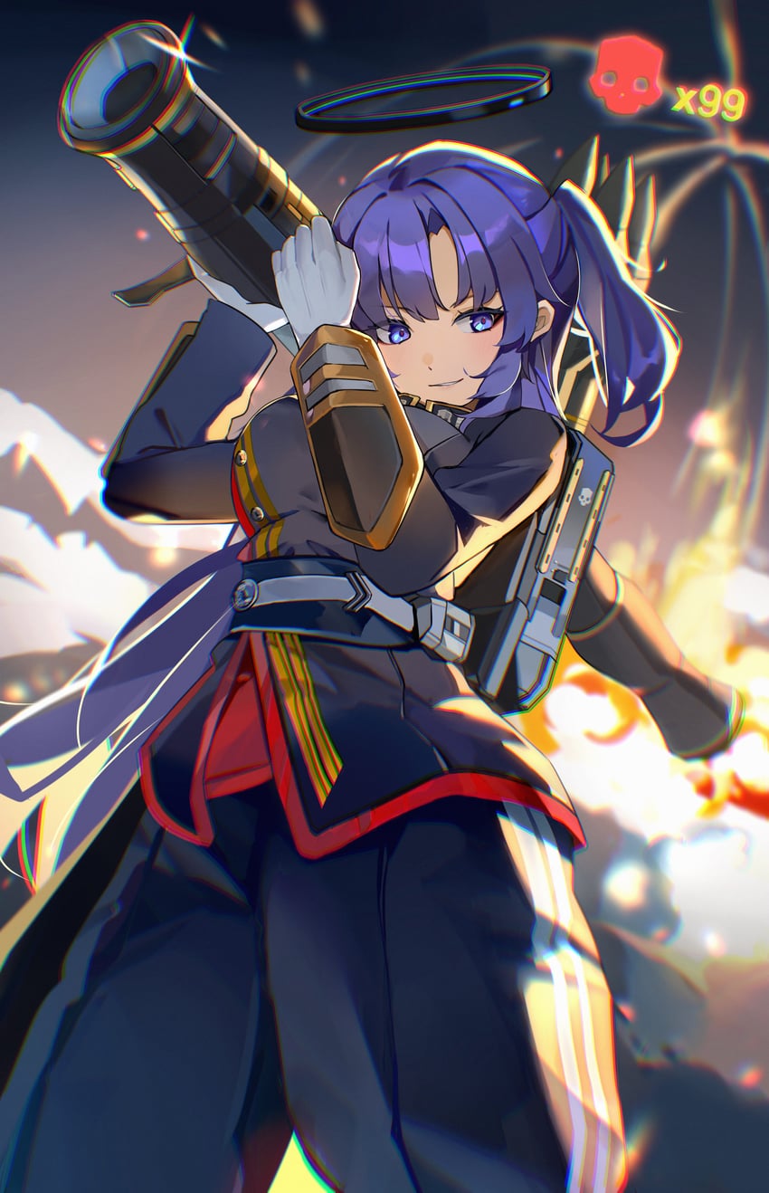 yuuka (blue archive and 1 more) drawn by sakanafish