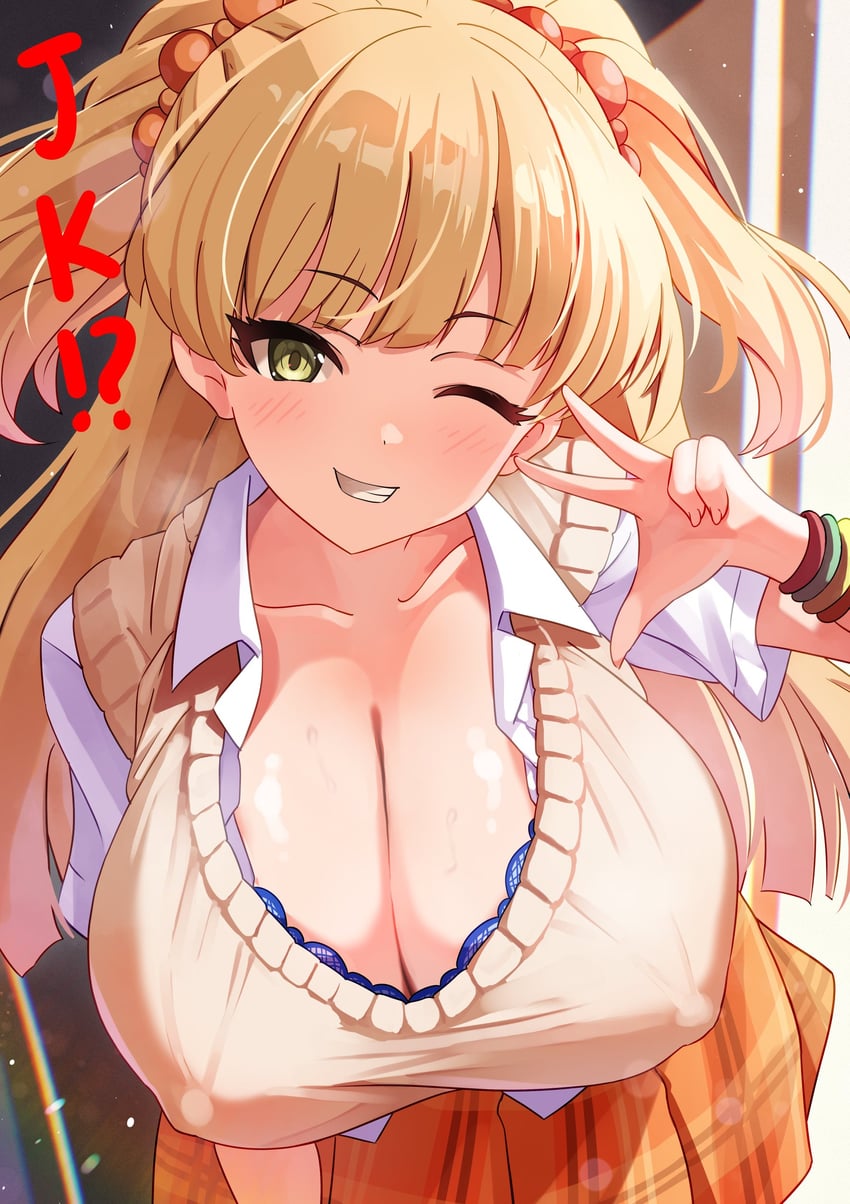 jougasaki rika (idolmaster and 1 more) drawn by satoyama_meu