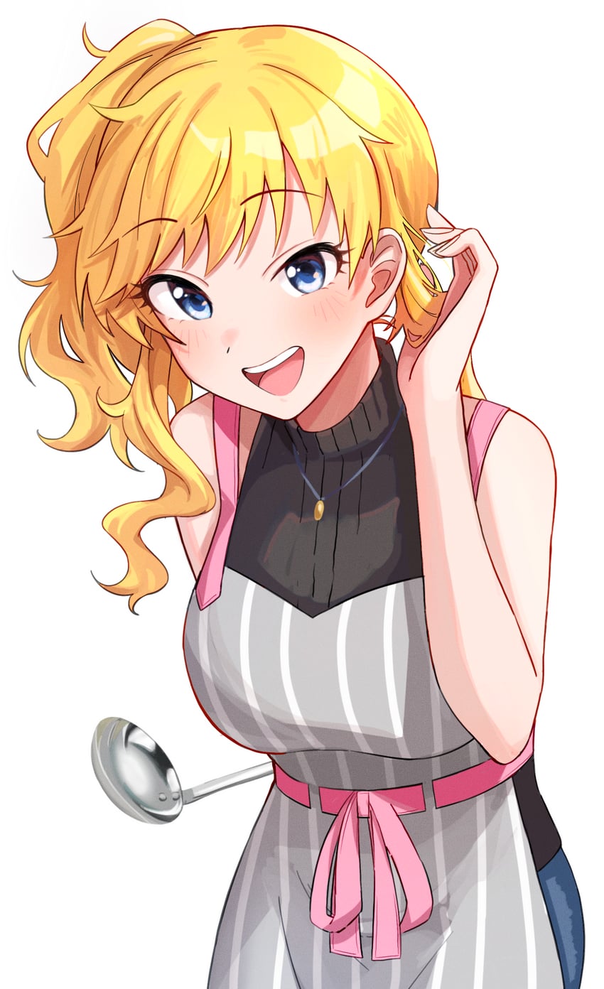 ohtsuki yui (idolmaster and 1 more) drawn by niban_(puka_0507)