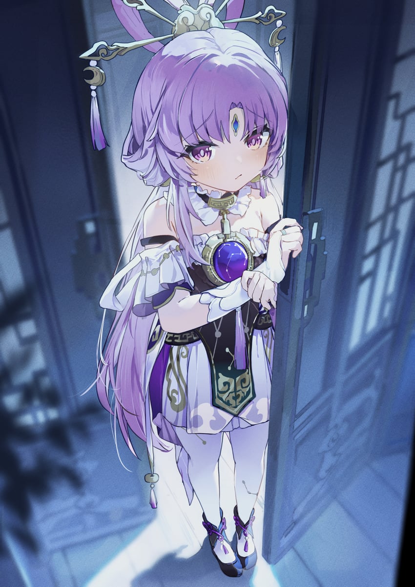fu xuan (honkai and 1 more) drawn by coria