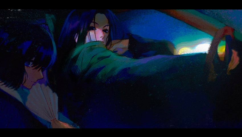 illumi zoldyck and kalluto zoldyck (hunter x hunter) drawn by aaaaapleeeee