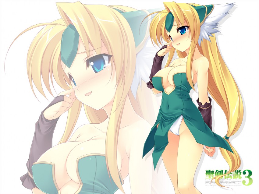 riesz (seiken densetsu and 1 more) drawn by kinoshita_ichi