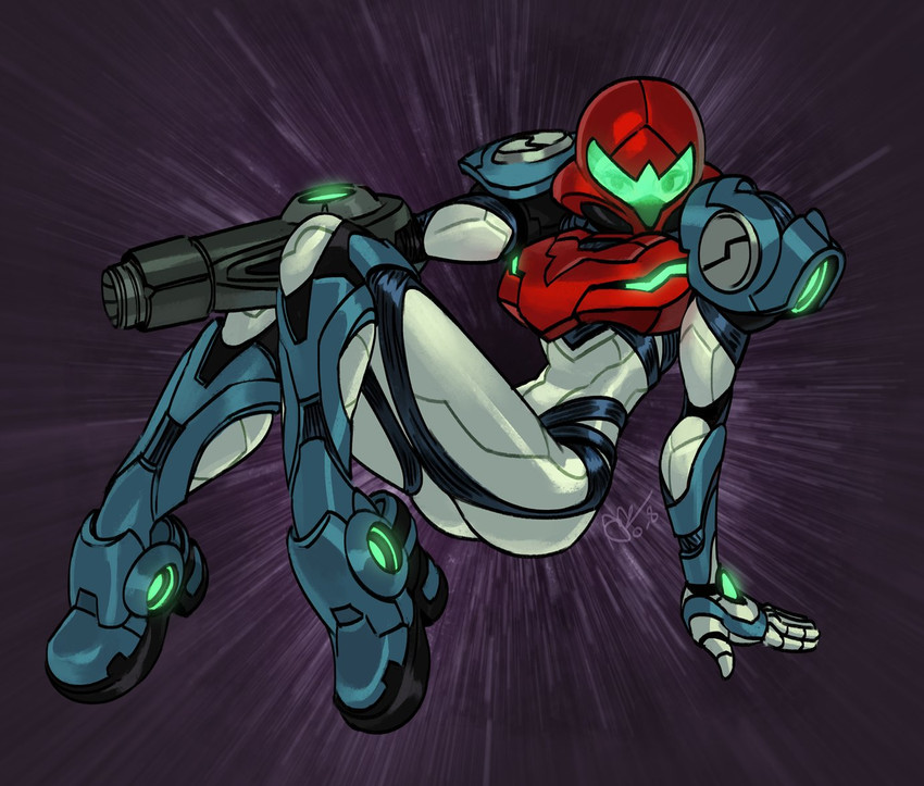 samus aran (metroid and 1 more) drawn by alex_ahad