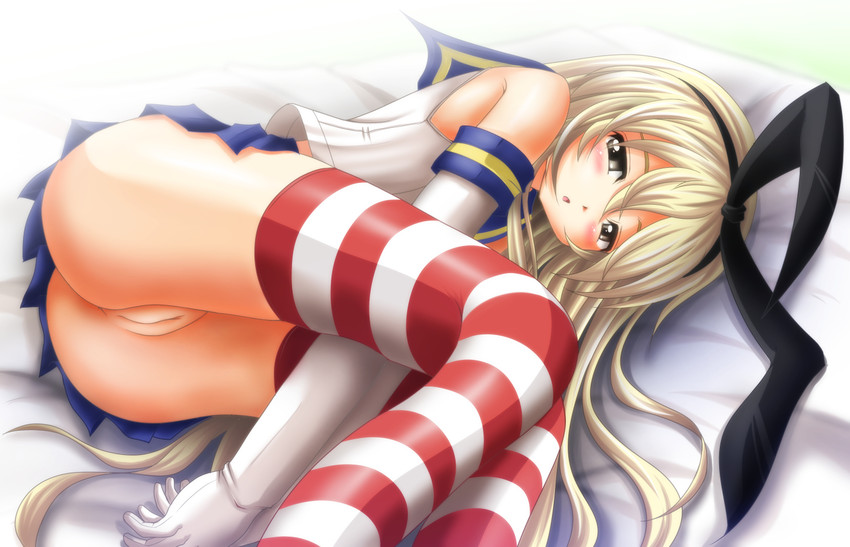 shimakaze (kantai collection) drawn by taku_(punitaku)