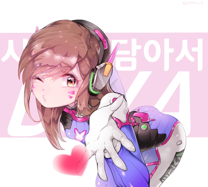d.va (overwatch and 1 more) drawn by panza