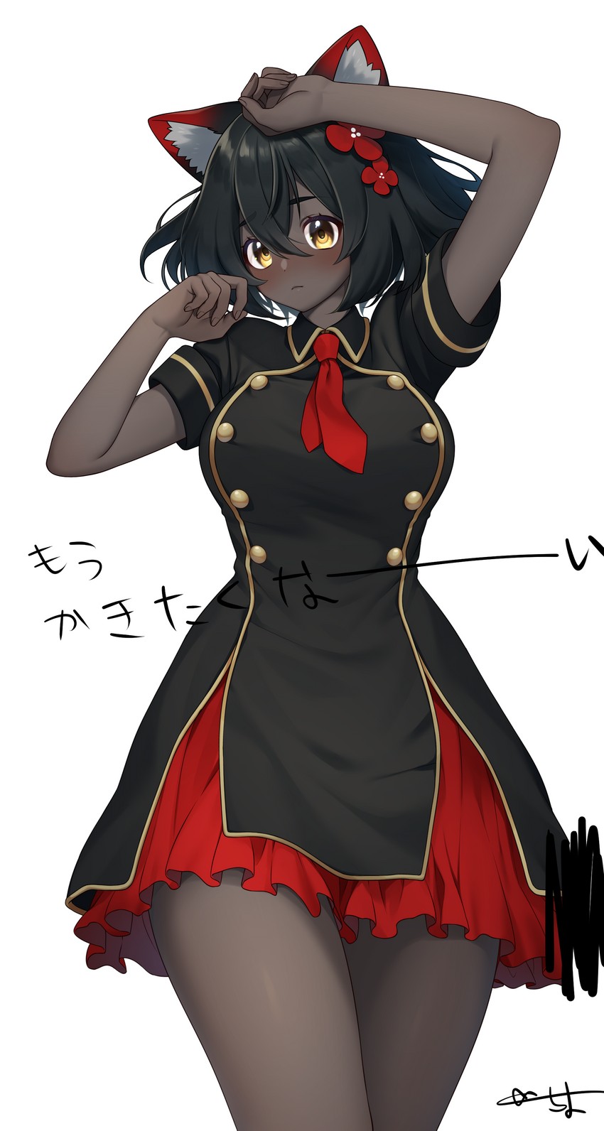 sakuraba chiyo (indie virtual youtuber) drawn by sakura_chiyo_(konachi000)