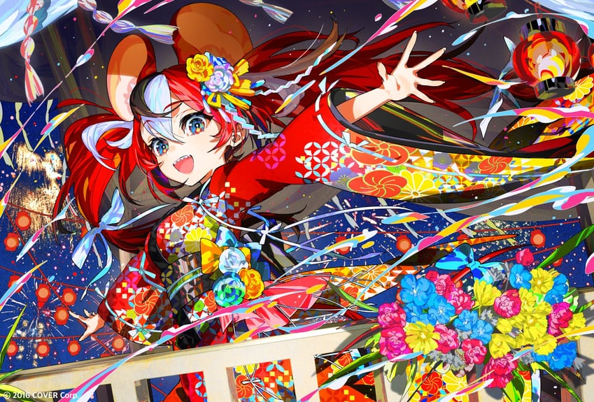 hakos baelz (hololive and 1 more) drawn by mika_pikazo