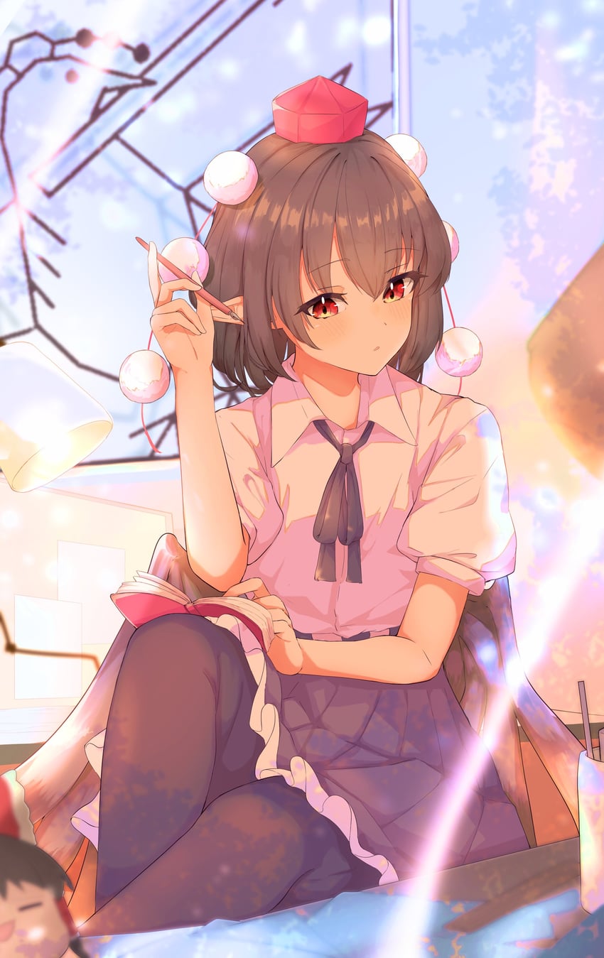 hakurei reimu and shameimaru aya (touhou) drawn by seele_(chanseele0128)