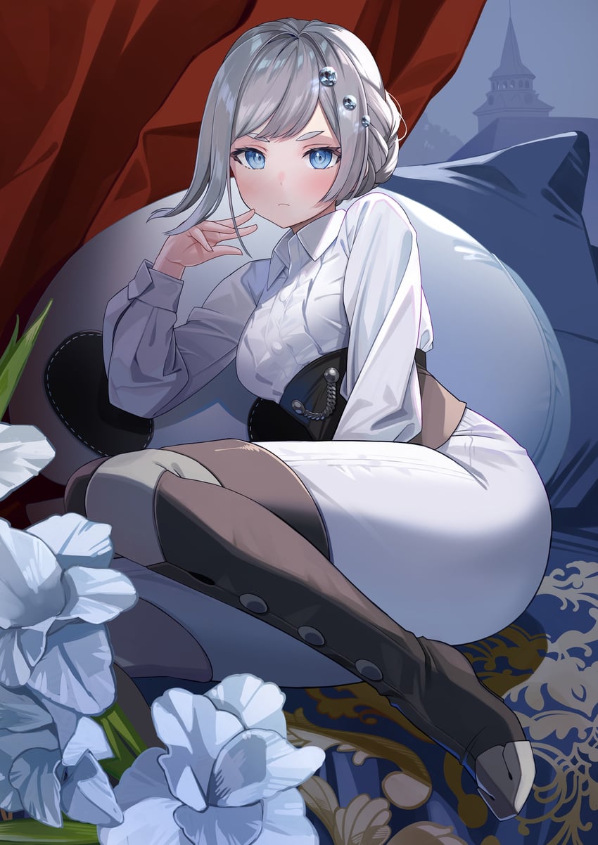 akershus fortress (oshiro project:re) drawn by atori