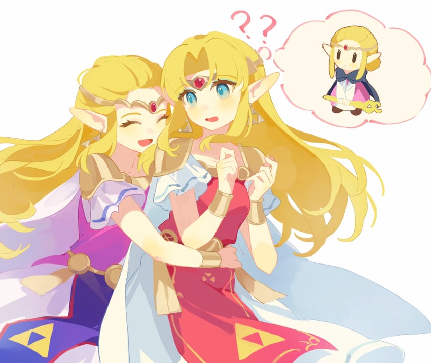 princess zelda (the legend of zelda and 3 more) drawn by mmmaki_0