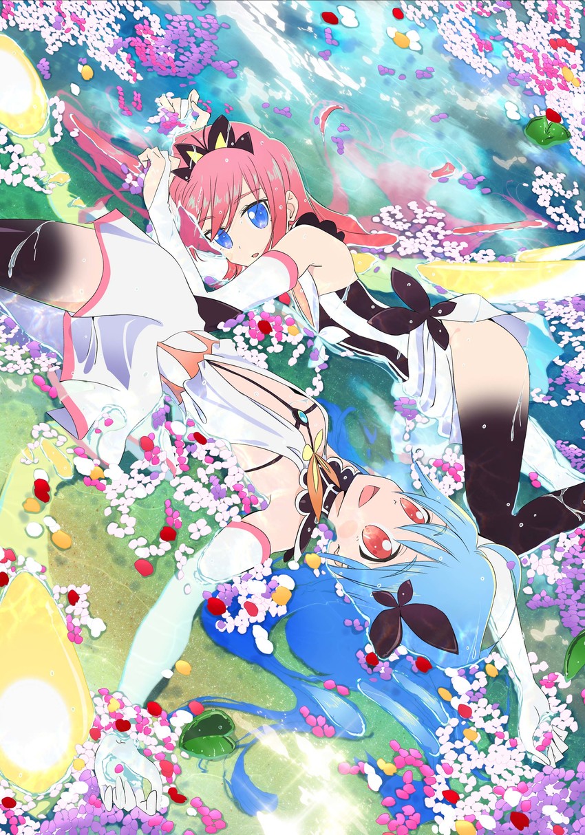 kokomine cocona and papika (flip flappers) drawn by kojima_takashi