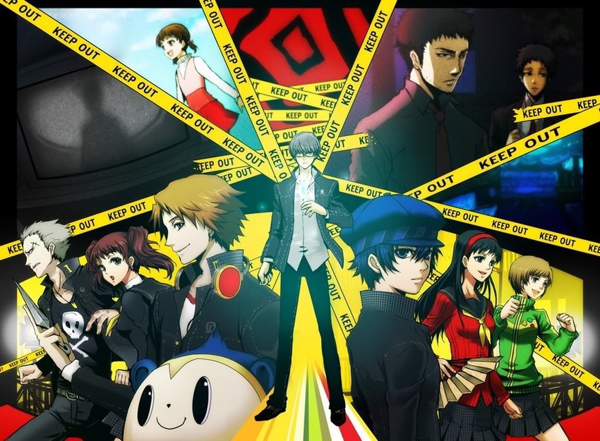 narukami yu, shirogane naoto, kujikawa rise, hanamura yousuke, tatsumi kanji, and 4 more (persona and 1 more)