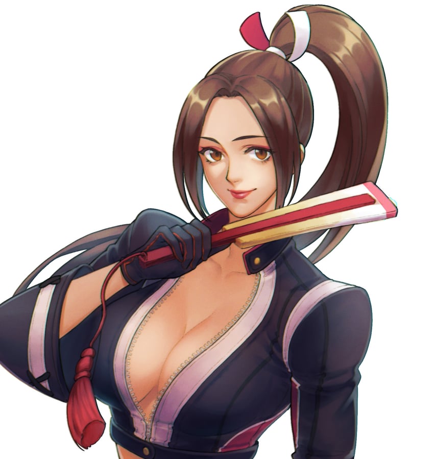 shiranui mai (fatal fury and 1 more) drawn by ktovhinao