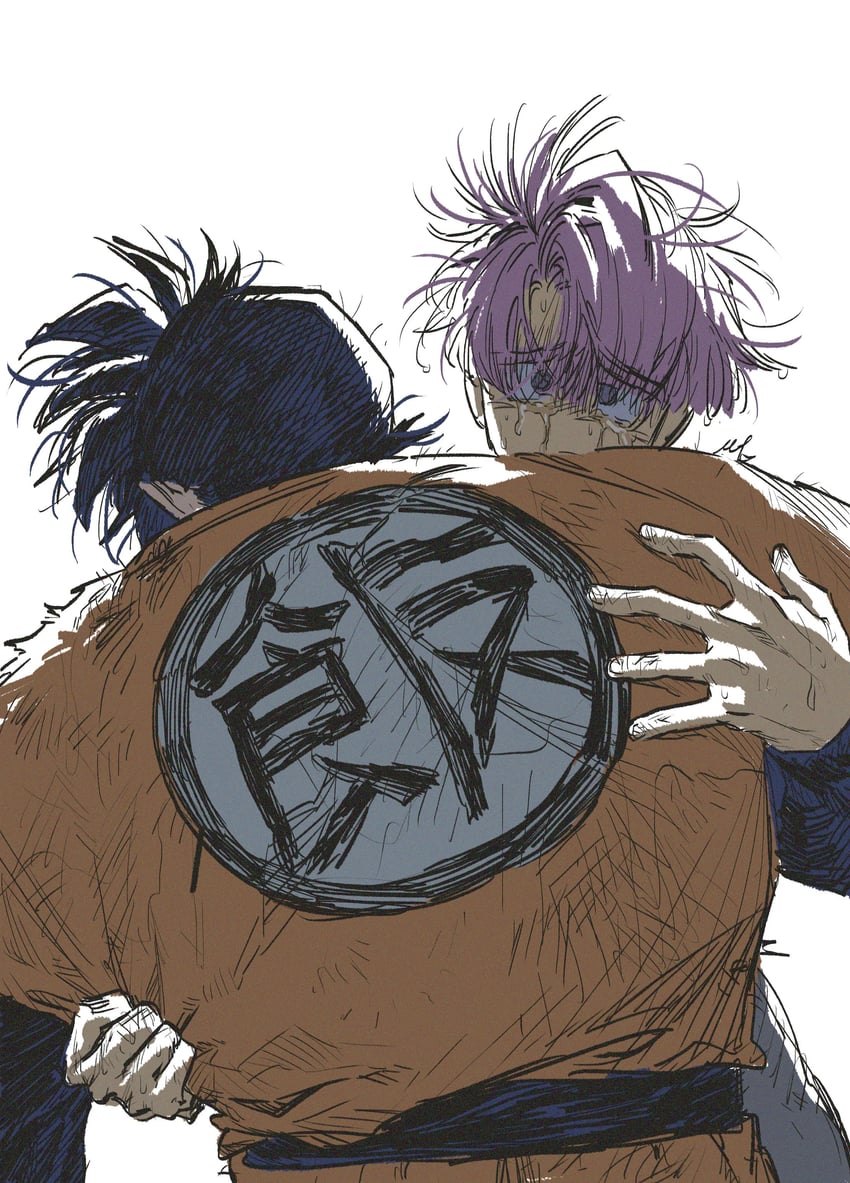 son gohan and trunks (dragon ball and 1 more) drawn by dbtg_hope