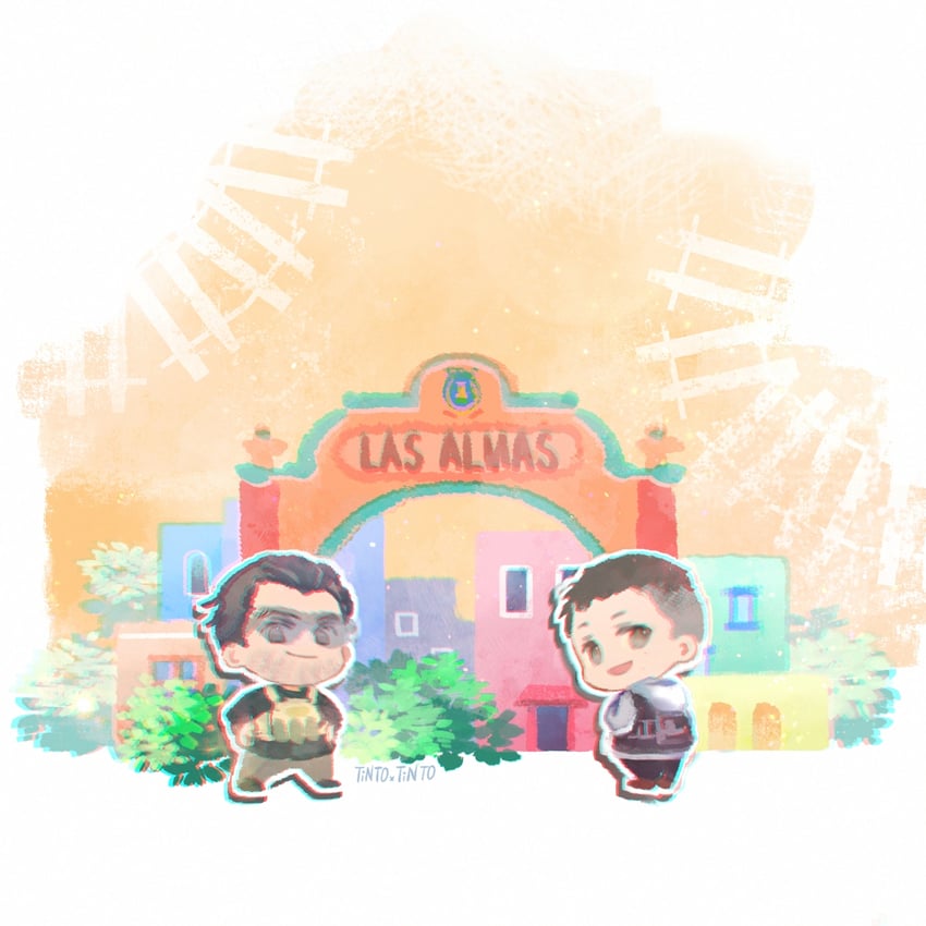 victor 1-1 and rudy (call of duty and 1 more) drawn by tintoxtinto