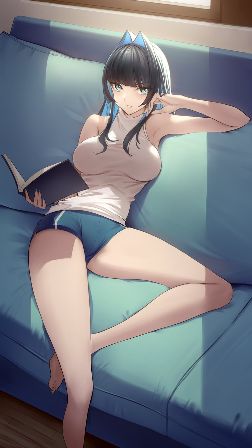 ouro kronii (hololive and 1 more) drawn by somebody_(leiking00)