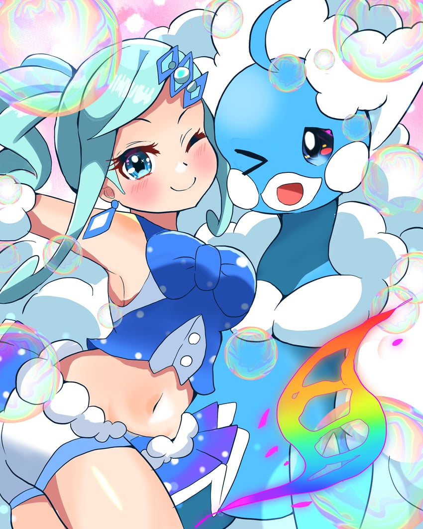 altaria, lisia, and mega altaria (pokemon and 1 more) drawn by carrot_summer