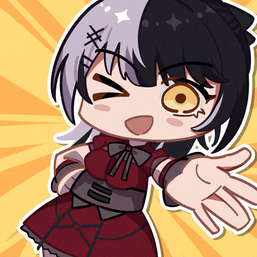 shiori novella (hololive and 1 more) drawn by haaro