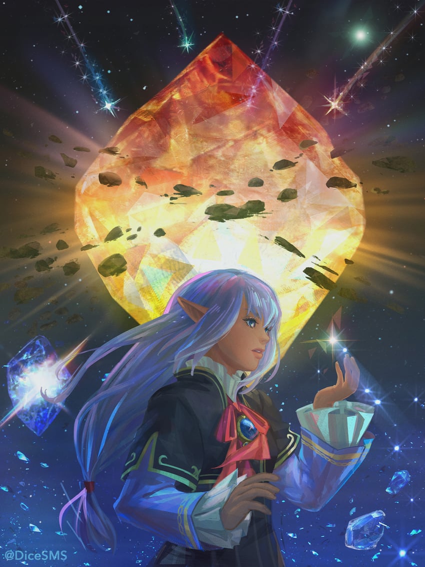 prishe (final fantasy and 1 more) drawn by dicesms