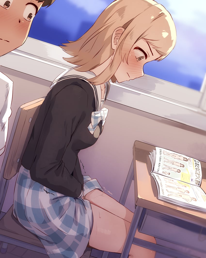 sakuragi mano (idolmaster and 1 more) drawn by seneto